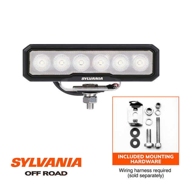 SYLVANIA Rugged 6 Inch LED Light Bar - Flood, , hi-res