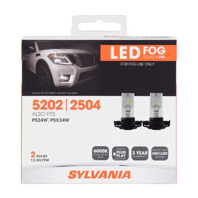 YnGia H1 LED ampoules de phares 2 pièces Super lumineux antibrouillard de  voiture 10SMD haute puissance 6000K blanc universel phare antibrouillard