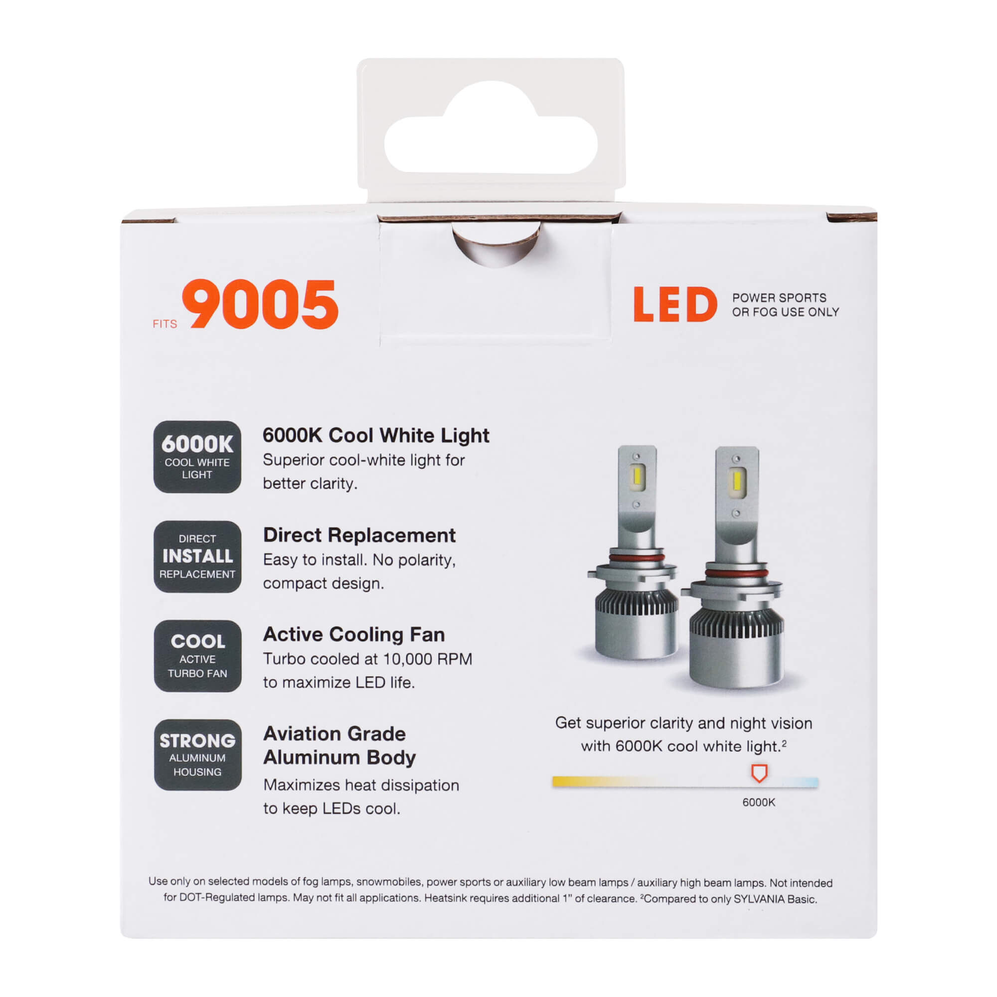 9005 sylvania led