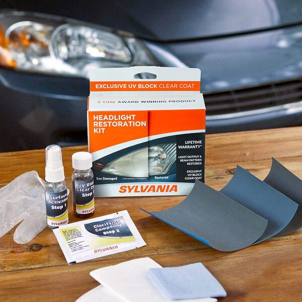 3M Headlight Restoration Kit, Car Lens Cleaner