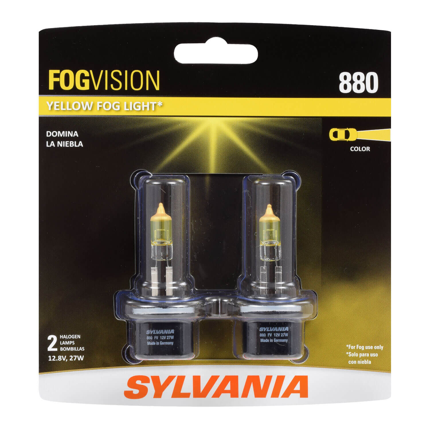 SYLVANIA 880 FogVision Fog Bulb 2 Pack