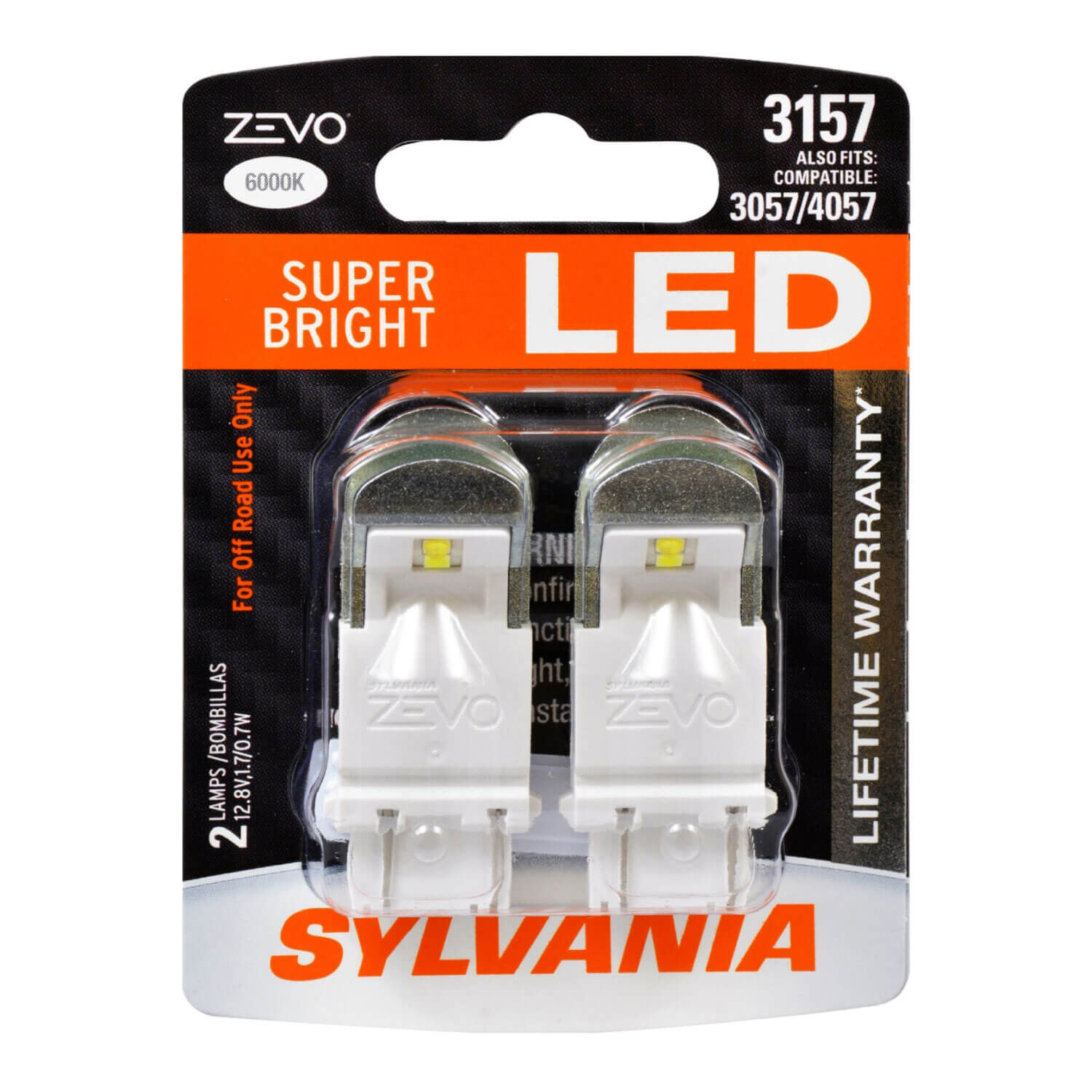 SYLVANIA 3157 WHITE ZEVO LED Mini