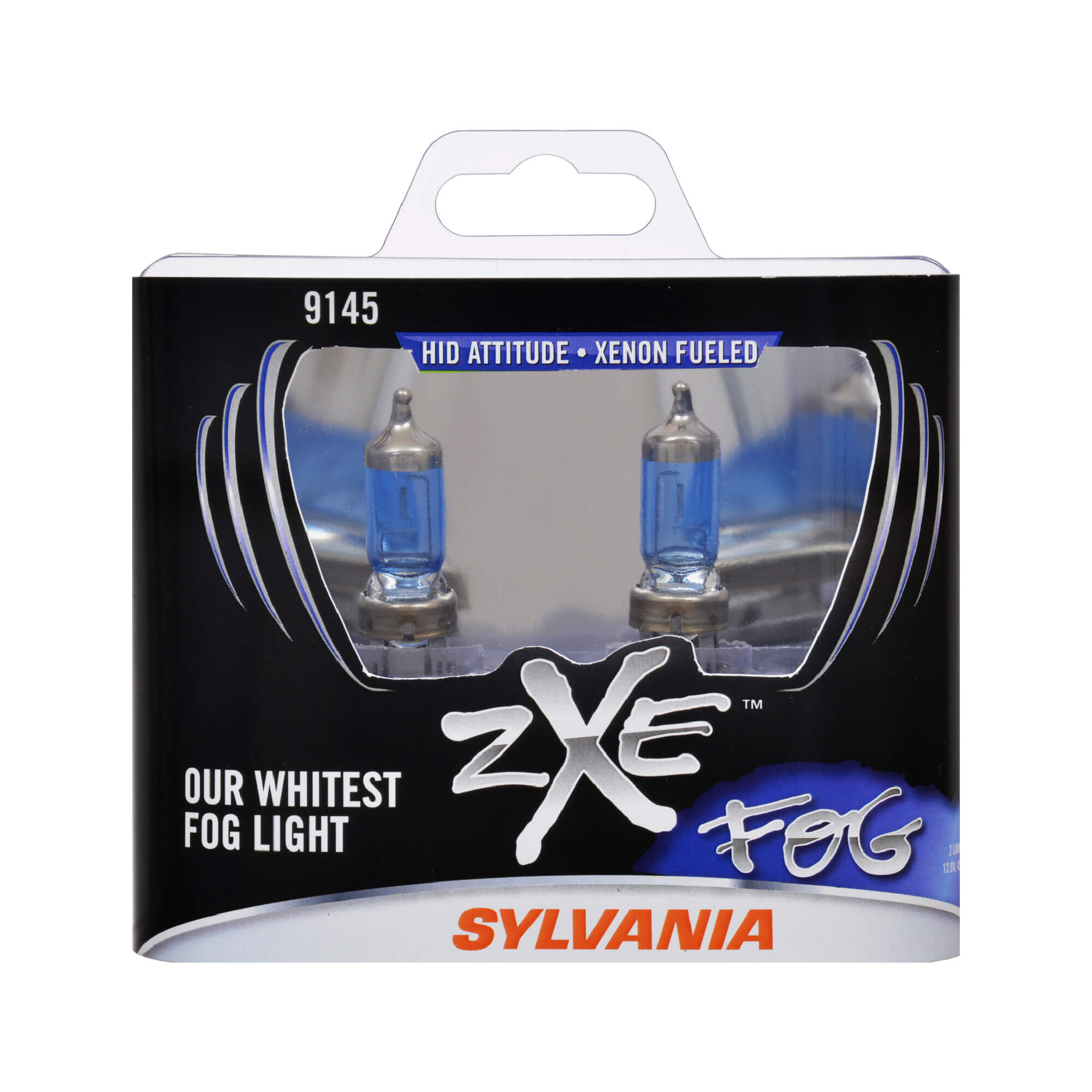 SYLVANIA 9145 SilverStar zXe Halogen Fog Bulb, 2 Pack