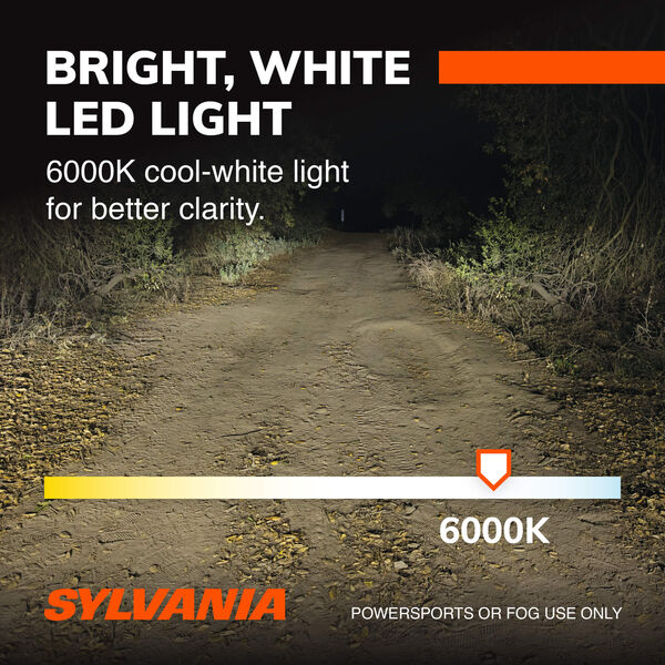 100W Bright White High Power H7 LED Bulbs Daytime Running Fog Lights