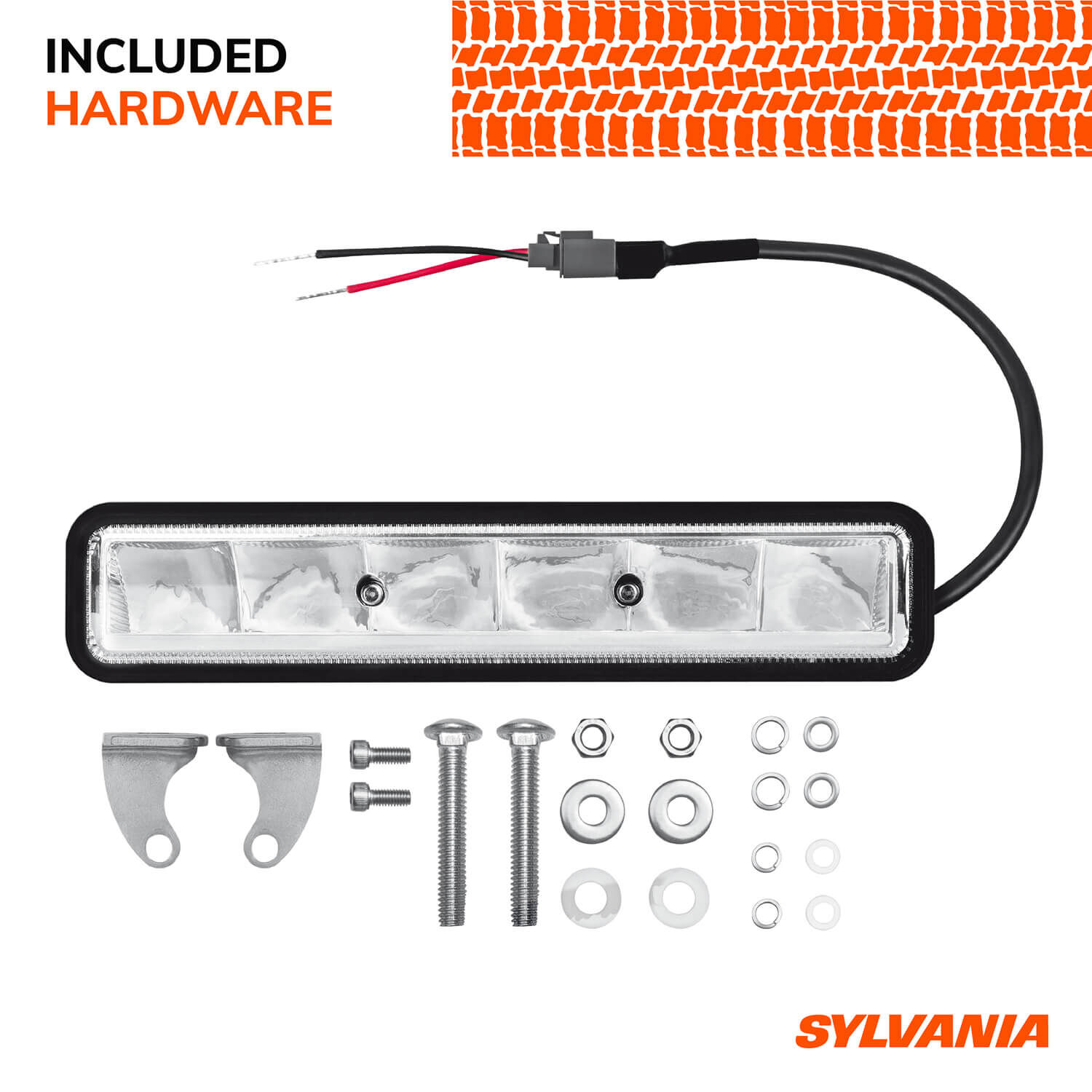 SYLVANIA Slim 7 Inch LED Light Bar - Spot