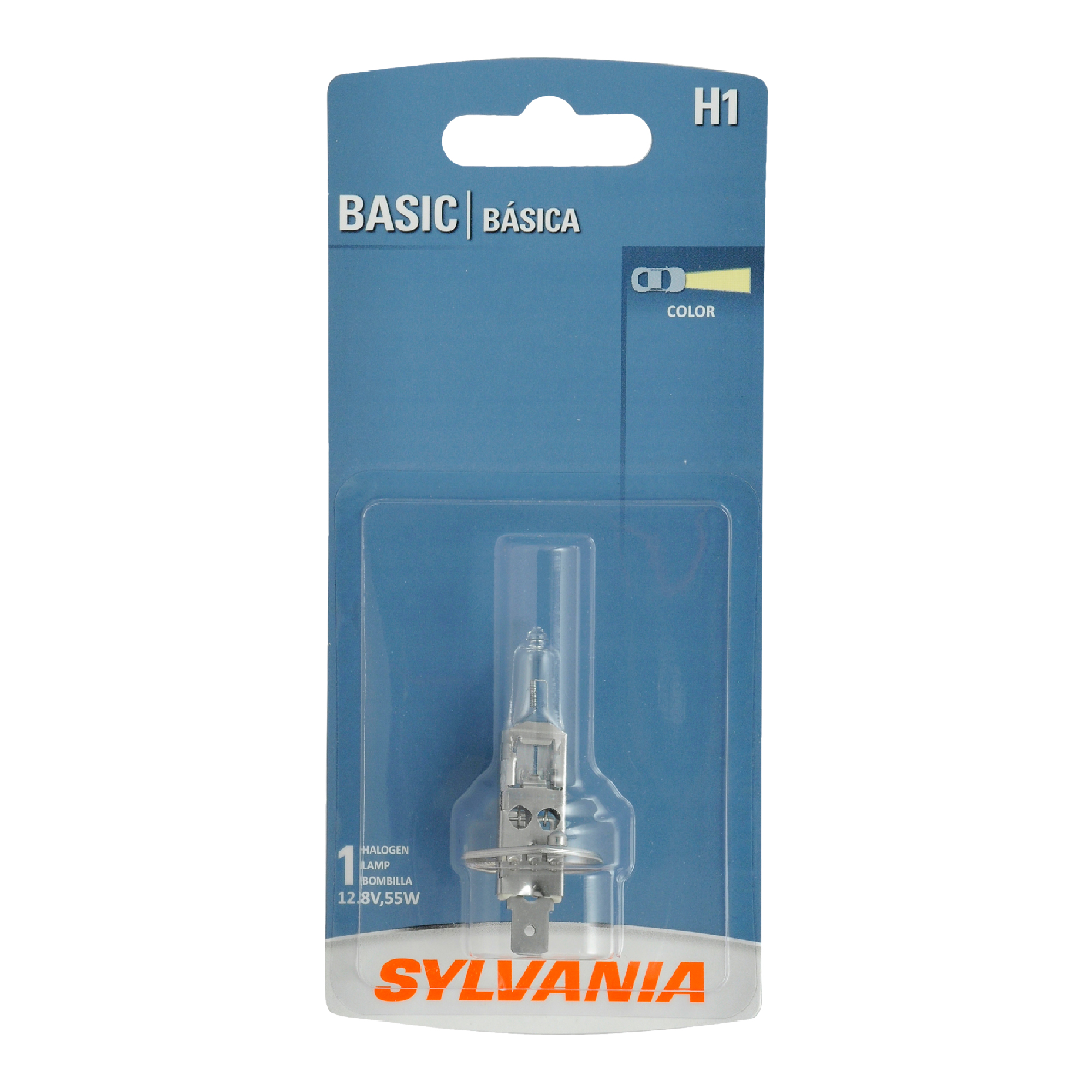 SYLVANIA H1 Basic Halogen Headlight Bulb, 1 Pack