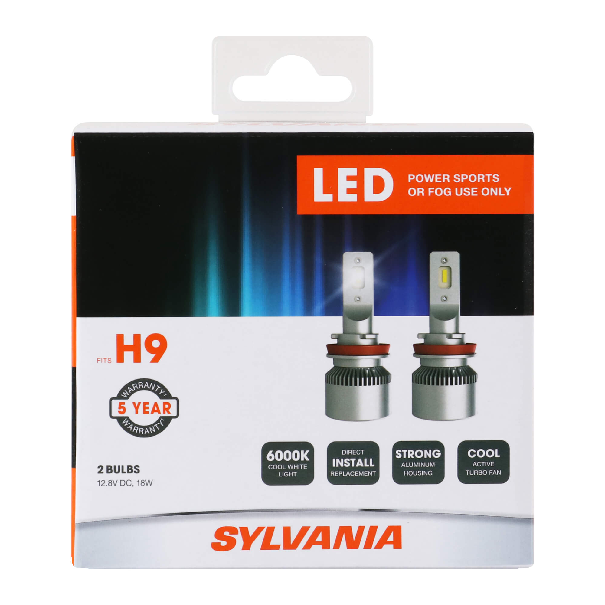 Kit LED H9 Haute Puissance pour phares - Garantie 5 ans et Port