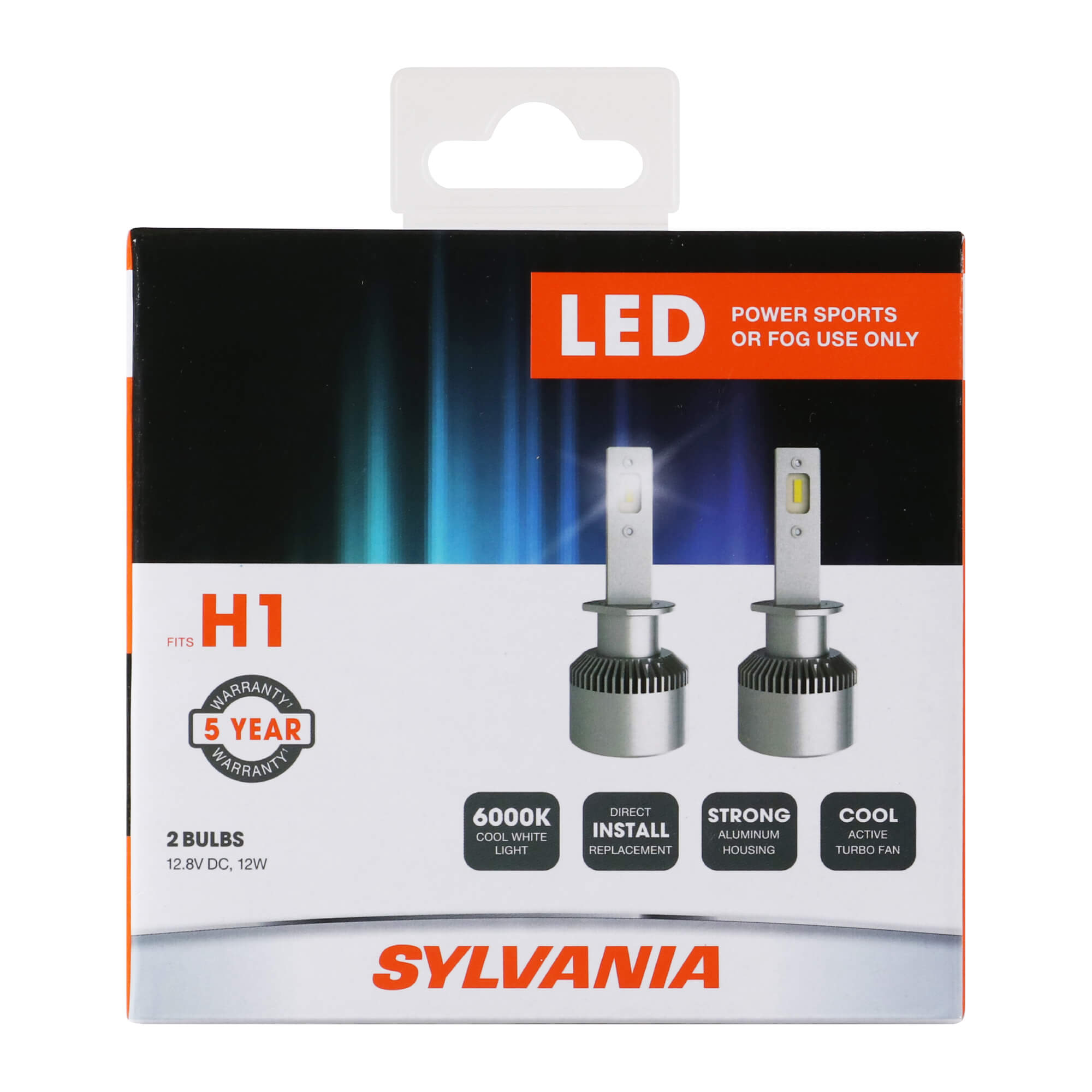H1 LED Daytime Running Light Bulb - 400 Lumens - Cool White